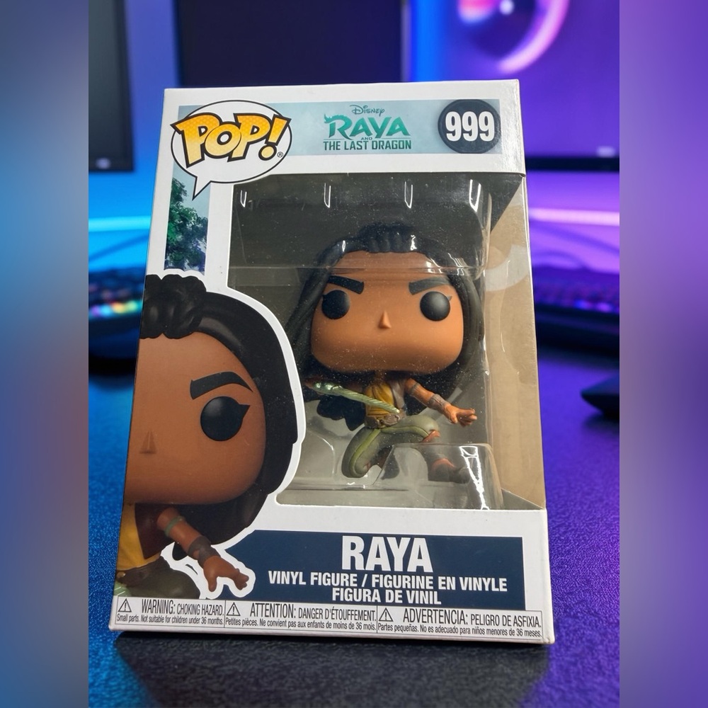Funko Pop! Raya Vinyl Figure - Black and Brown